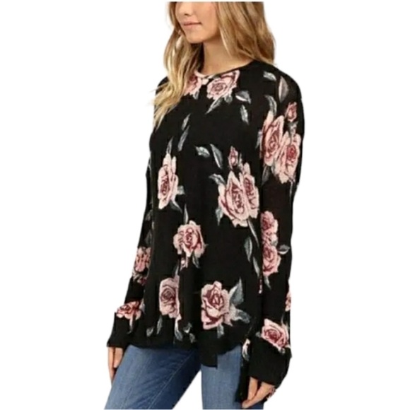 Show Me Your MuMu Bonfire Sweater Flower Hour Knit - Picture 1 of 9